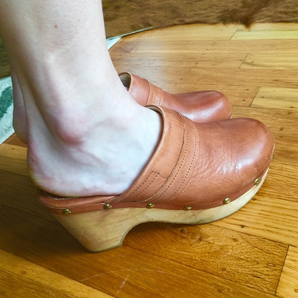 ALDO platform Wood clogs - Picture 4 of 7